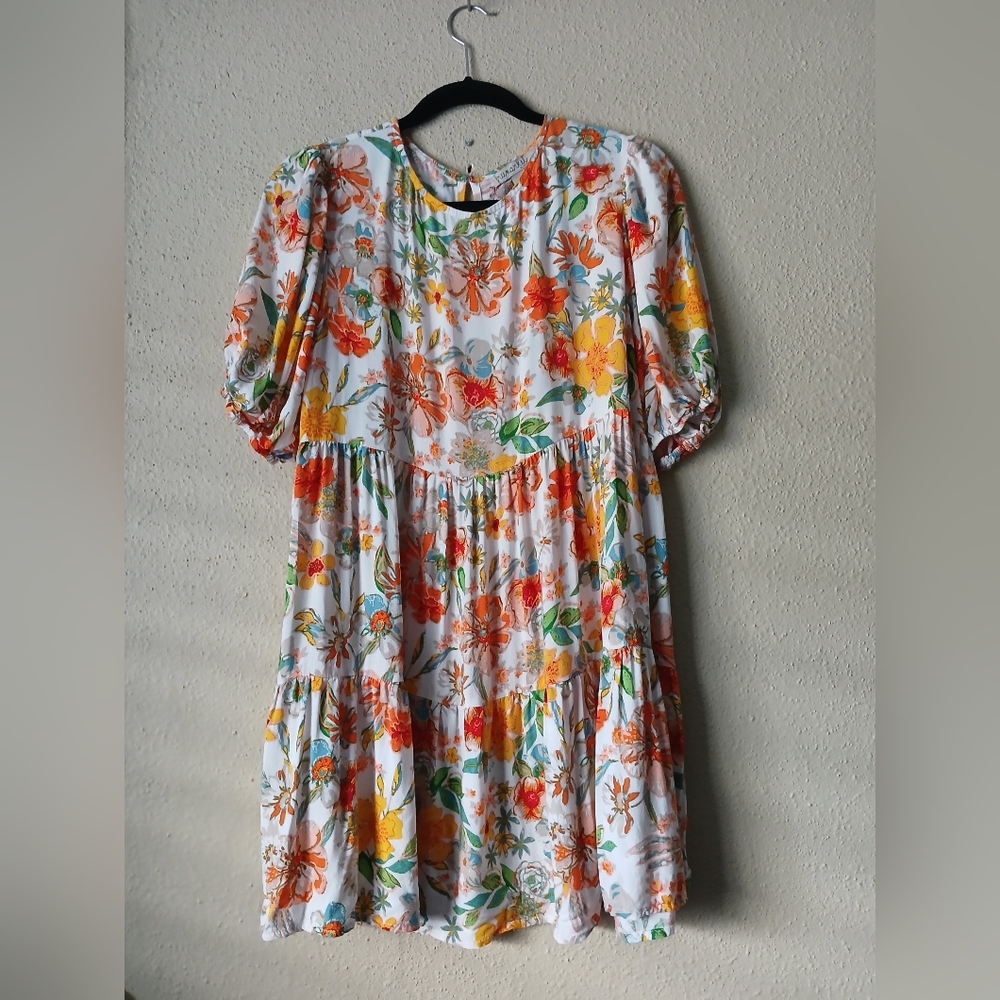 Flying Tomato Floral Mini Dress Size Medium